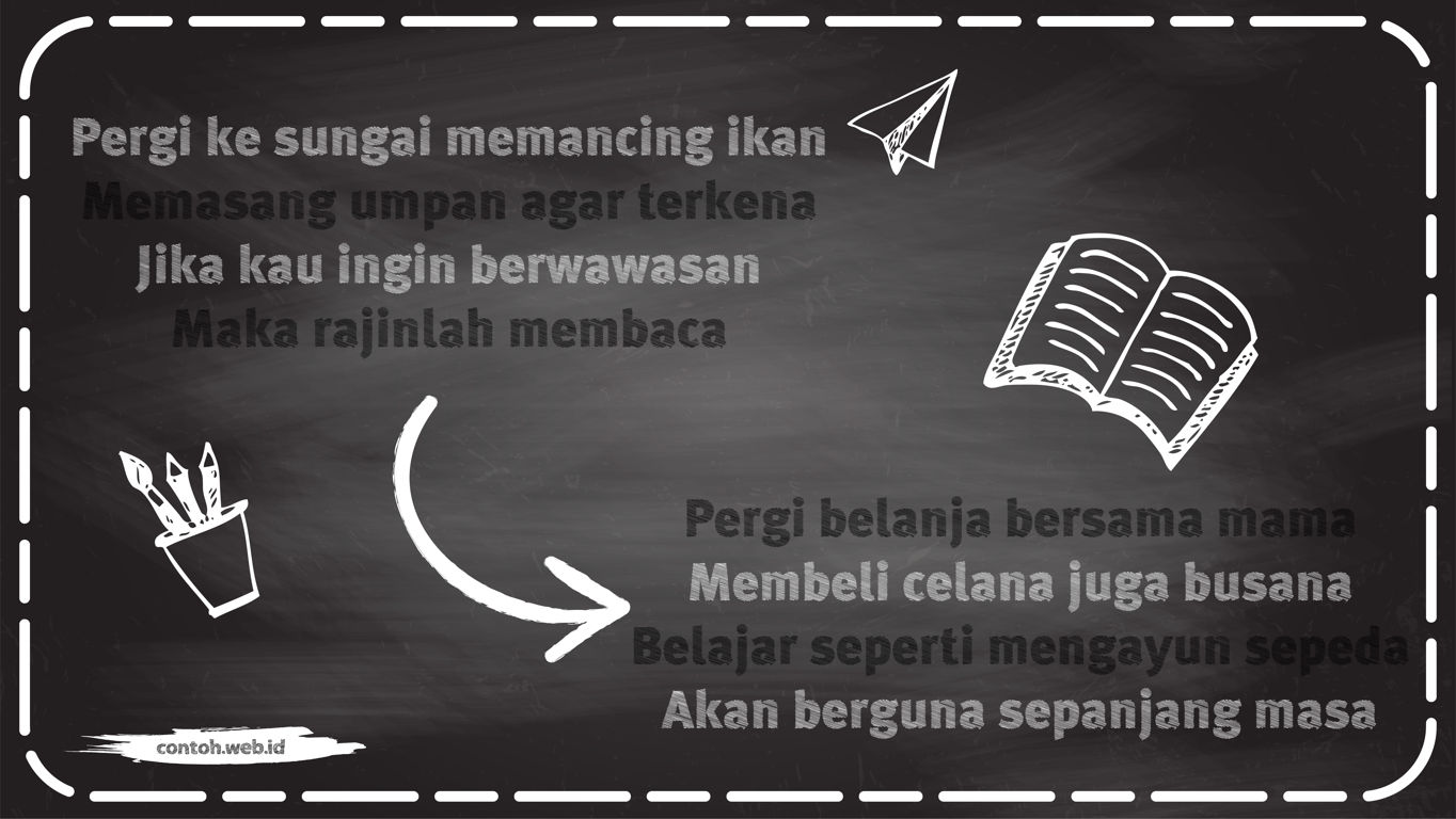 contoh pantun pendidikan