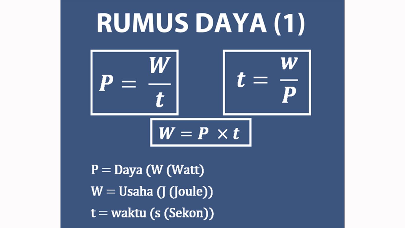 menghitung daya mesin fisika