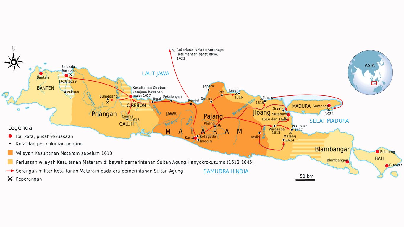 sumber sejarah kerajaan mataram islam