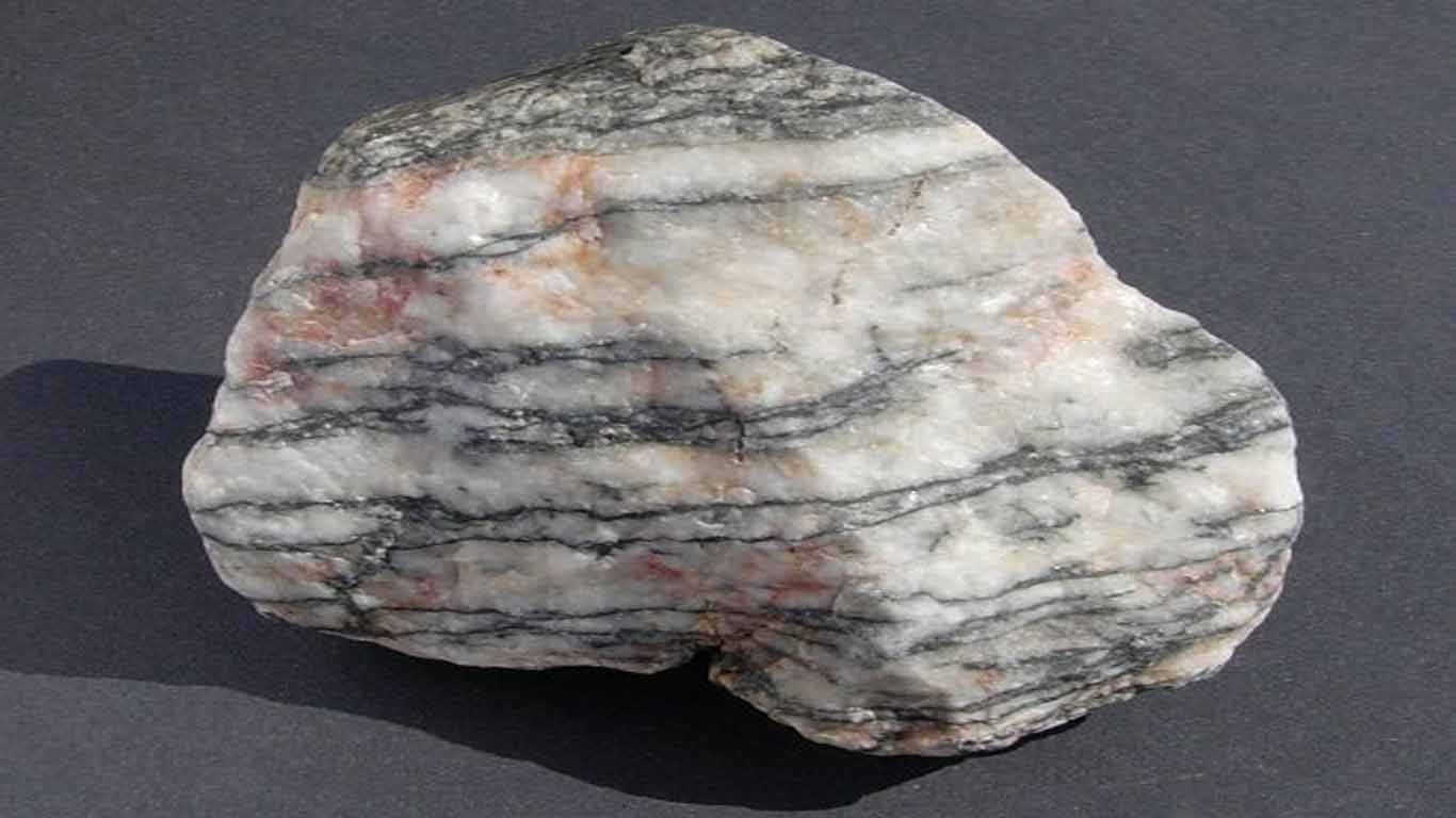 Contoh Batuan Metamorf Gneiss