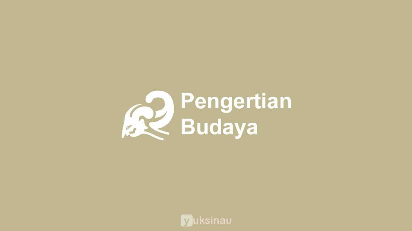 Pengertian Budaya