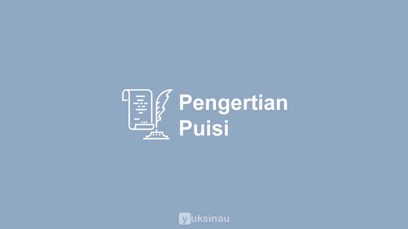 Pengertian Puisi