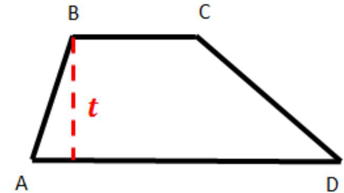 geometri bidang datar trapesium