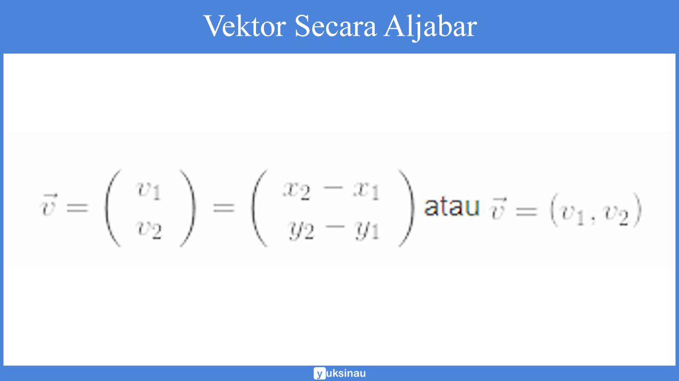 materi vektor matematika kelas 10 pdf