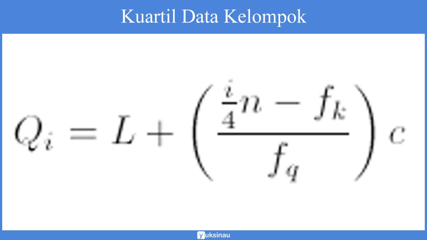 rumus statistika kelas 12