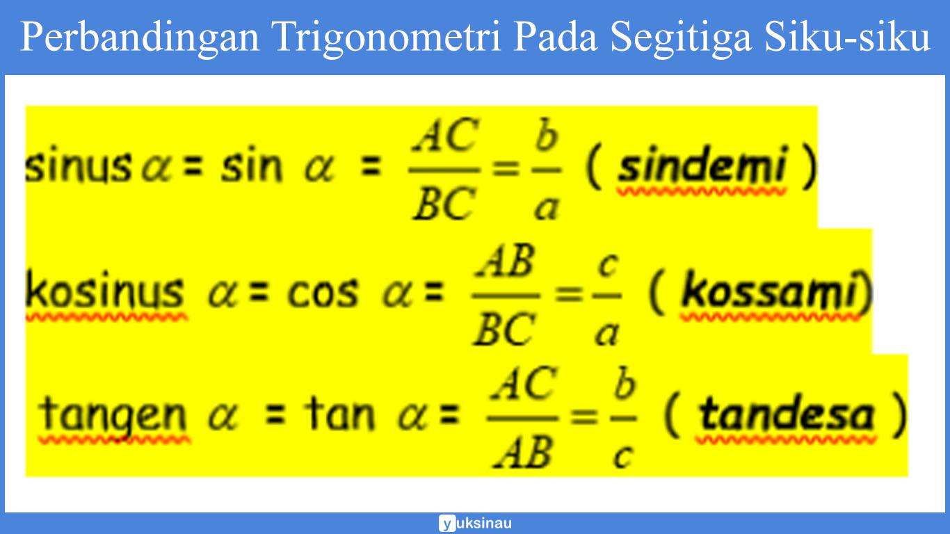 trigonometri adalah