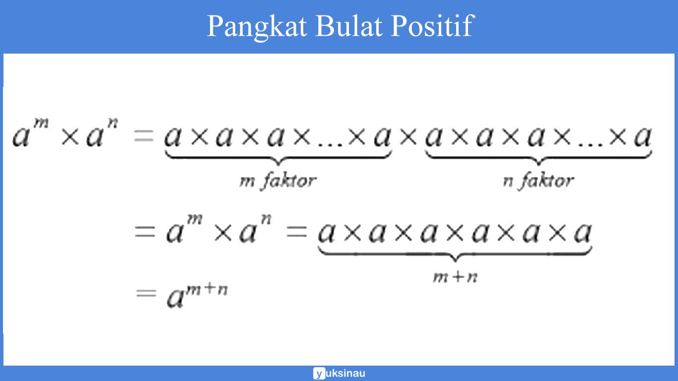 Pangkat Bulat Positif