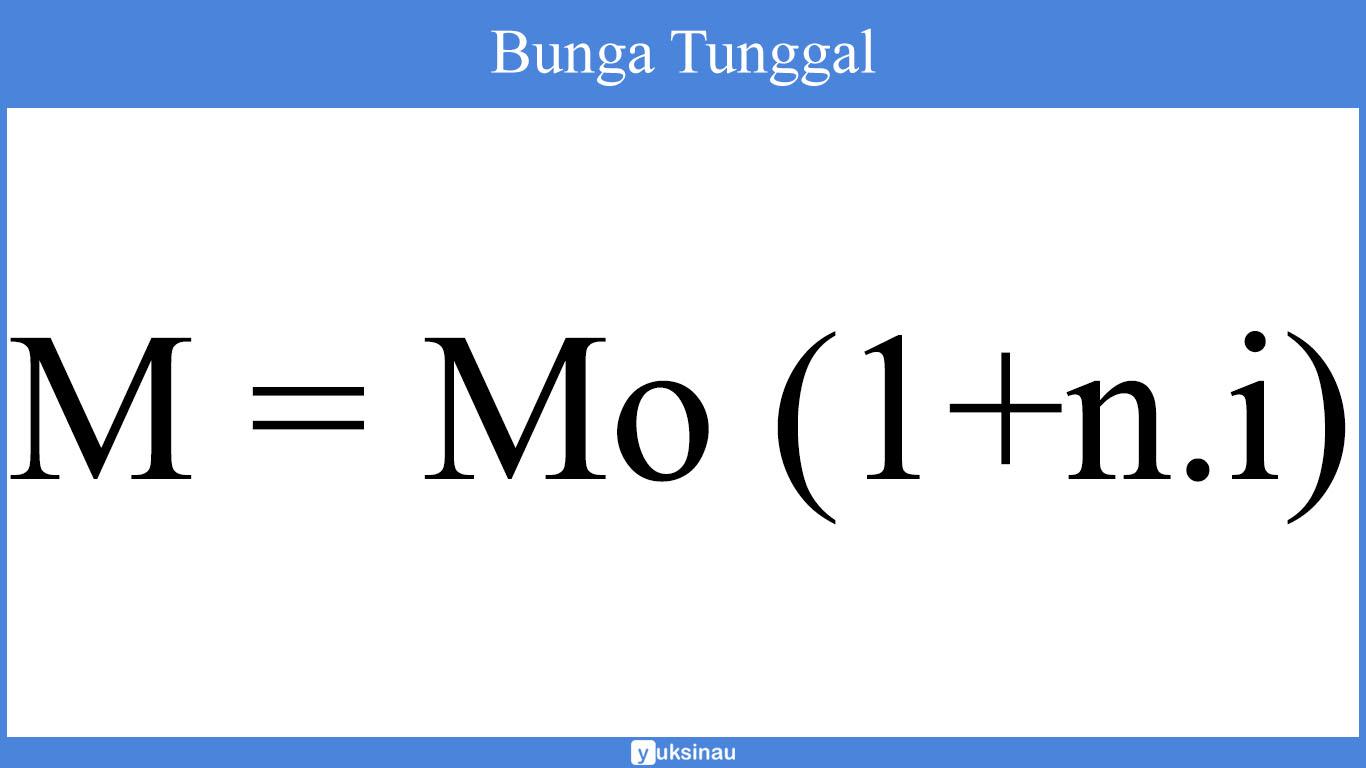 matematika keuangan adalah