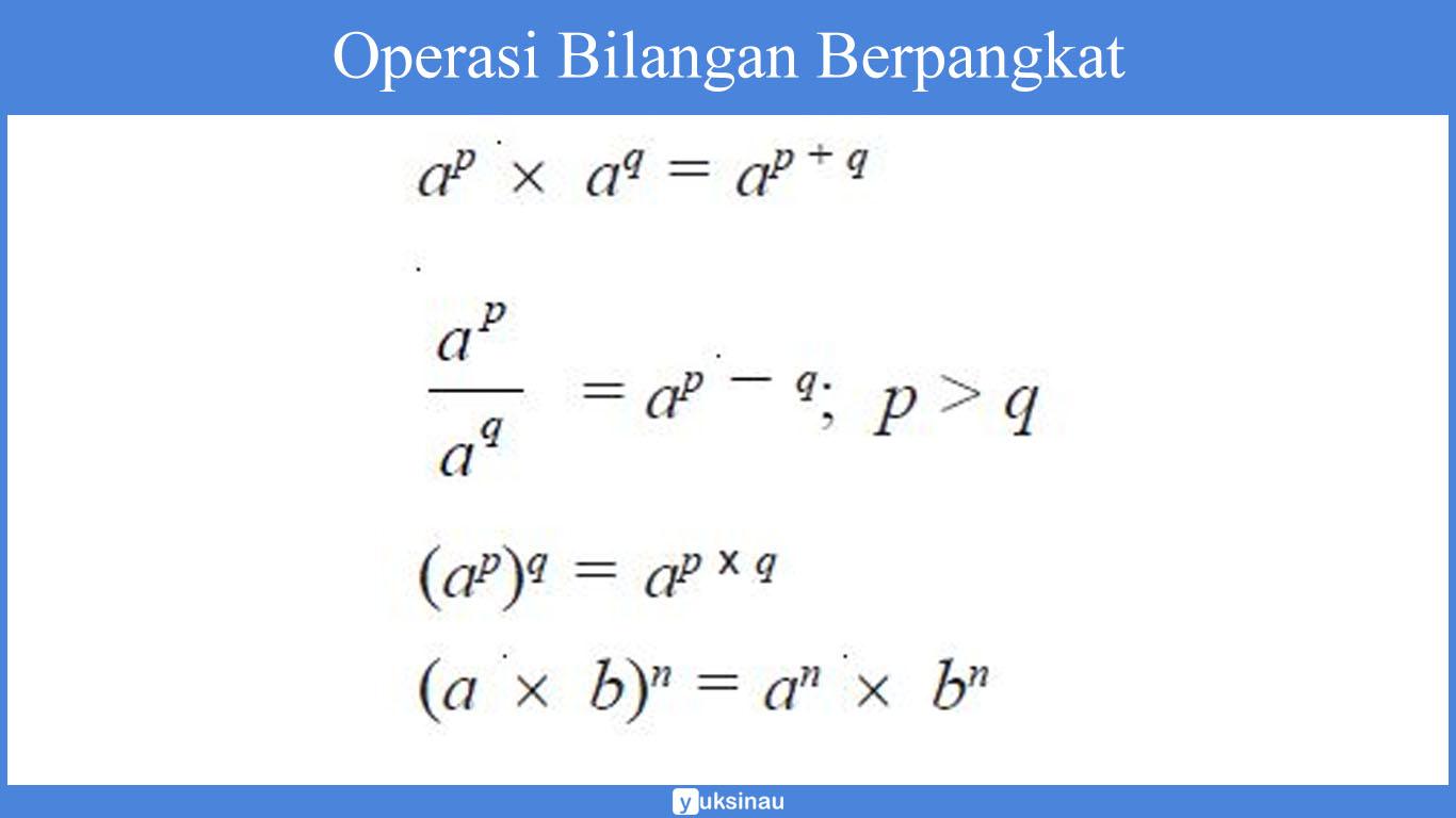 operasi berpangkat