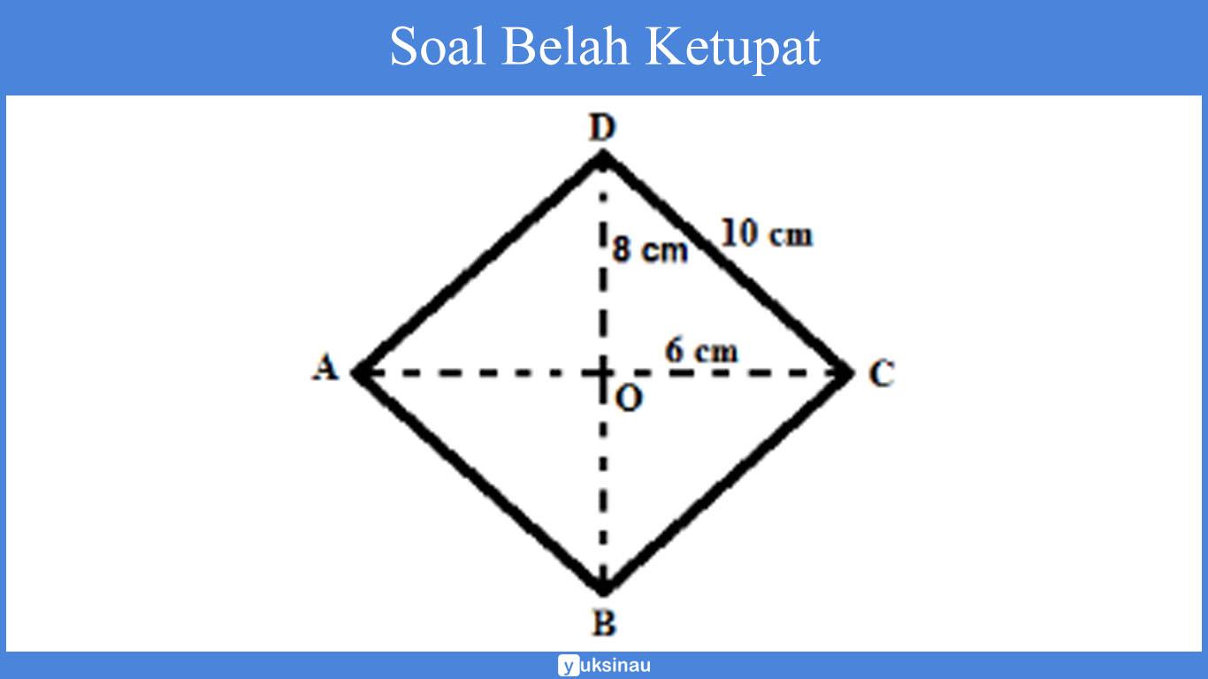 rumus bangun datar dan bangun ruang beserta gambarnya