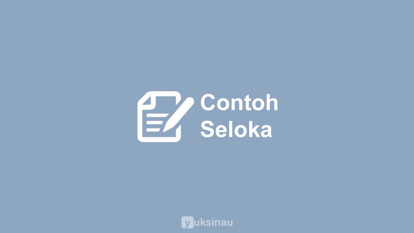 Contoh Seloka