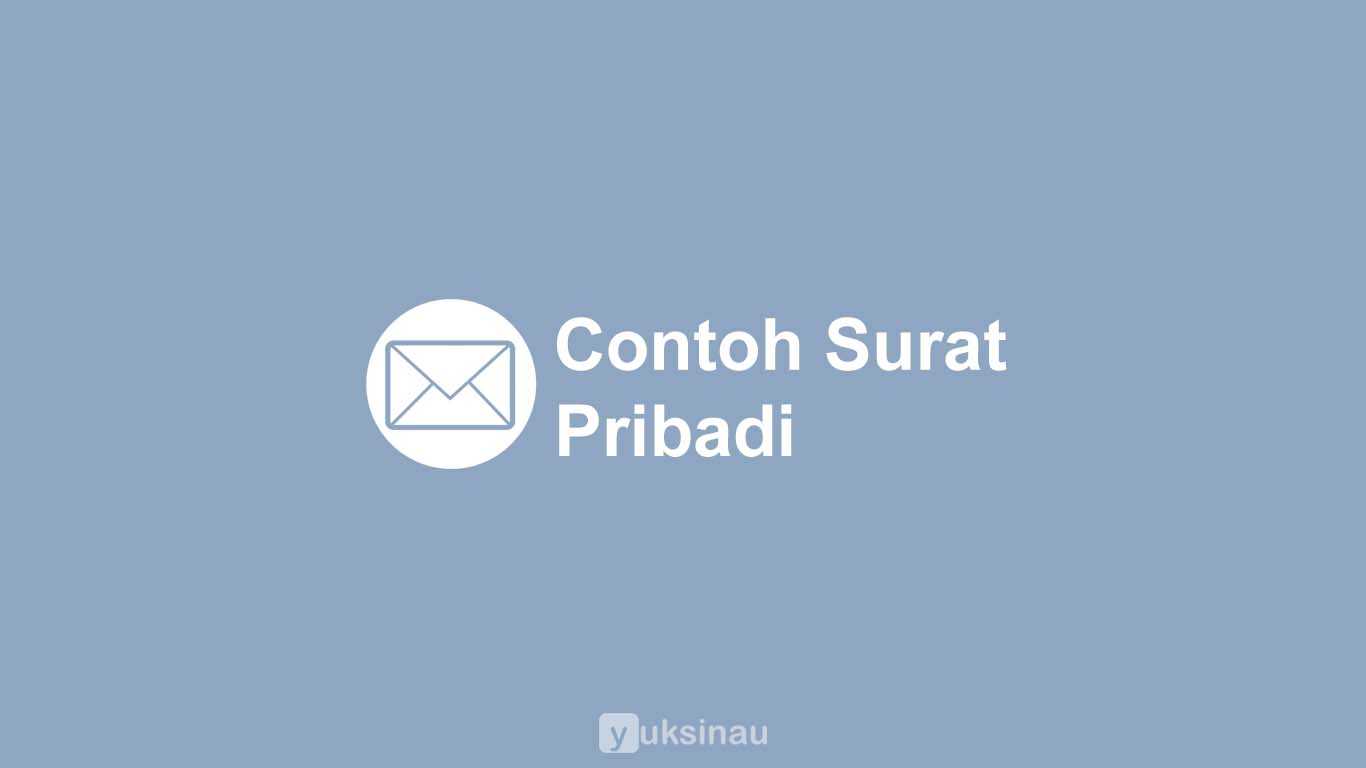 Contoh Surat Pribadi