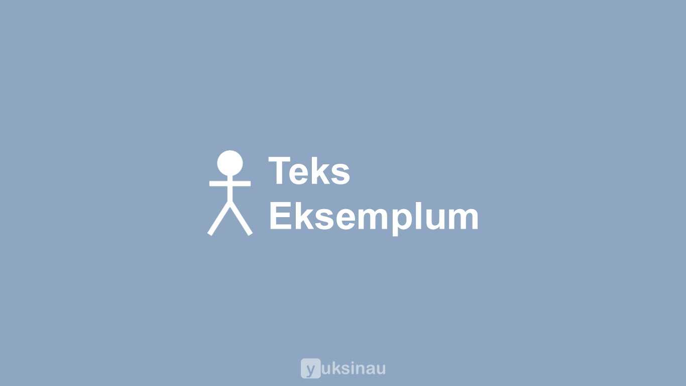 Teks Eksemplum