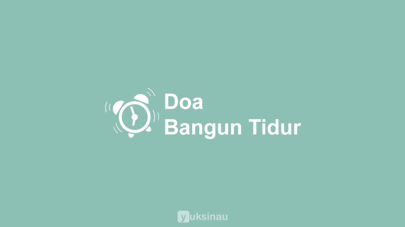 Doa Bangun Tidur