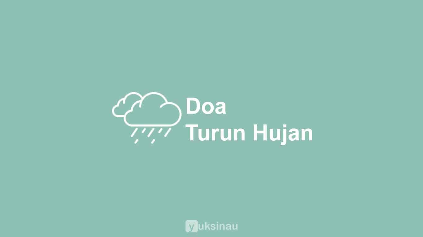 Doa Turun Hujan