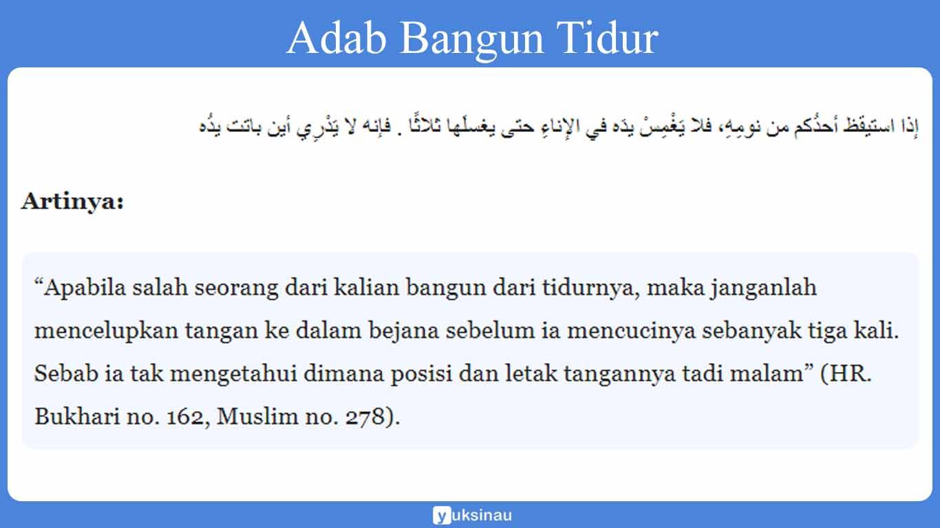 Keutamaan Doa Bangun Tidur