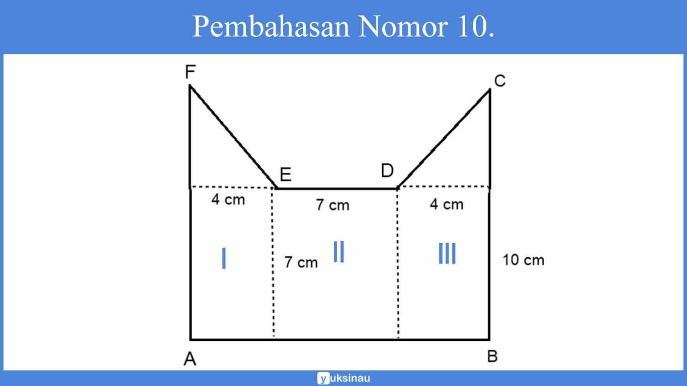 Pembahasan Nomor 10.