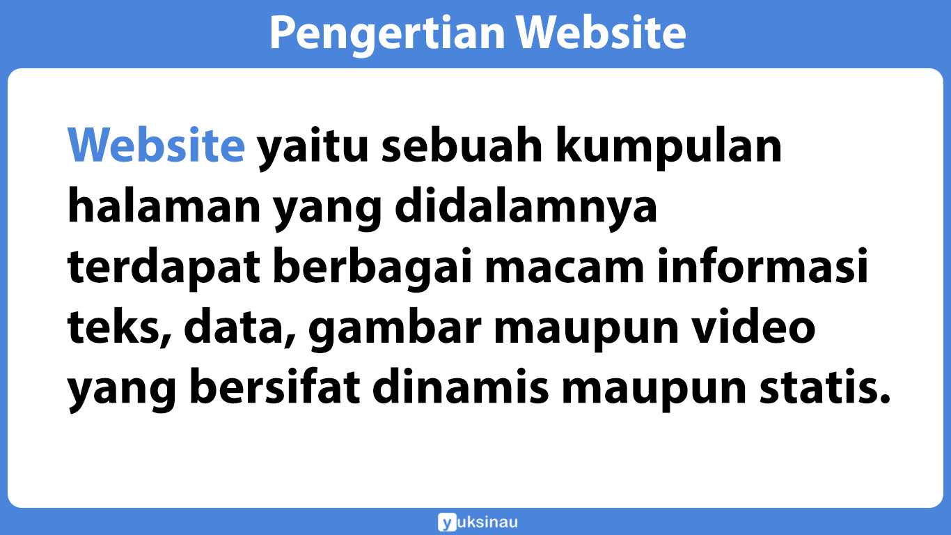 Website Adalah