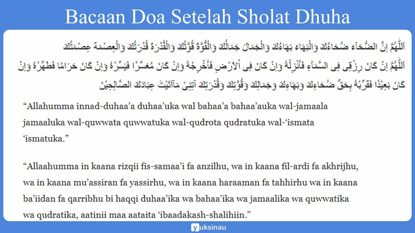 bacaan doa