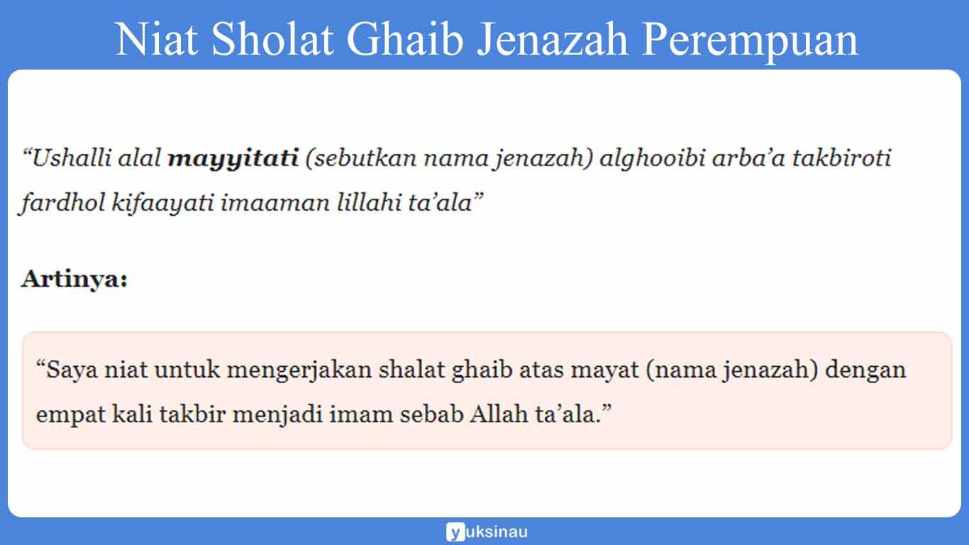 imam ghaib perempuan