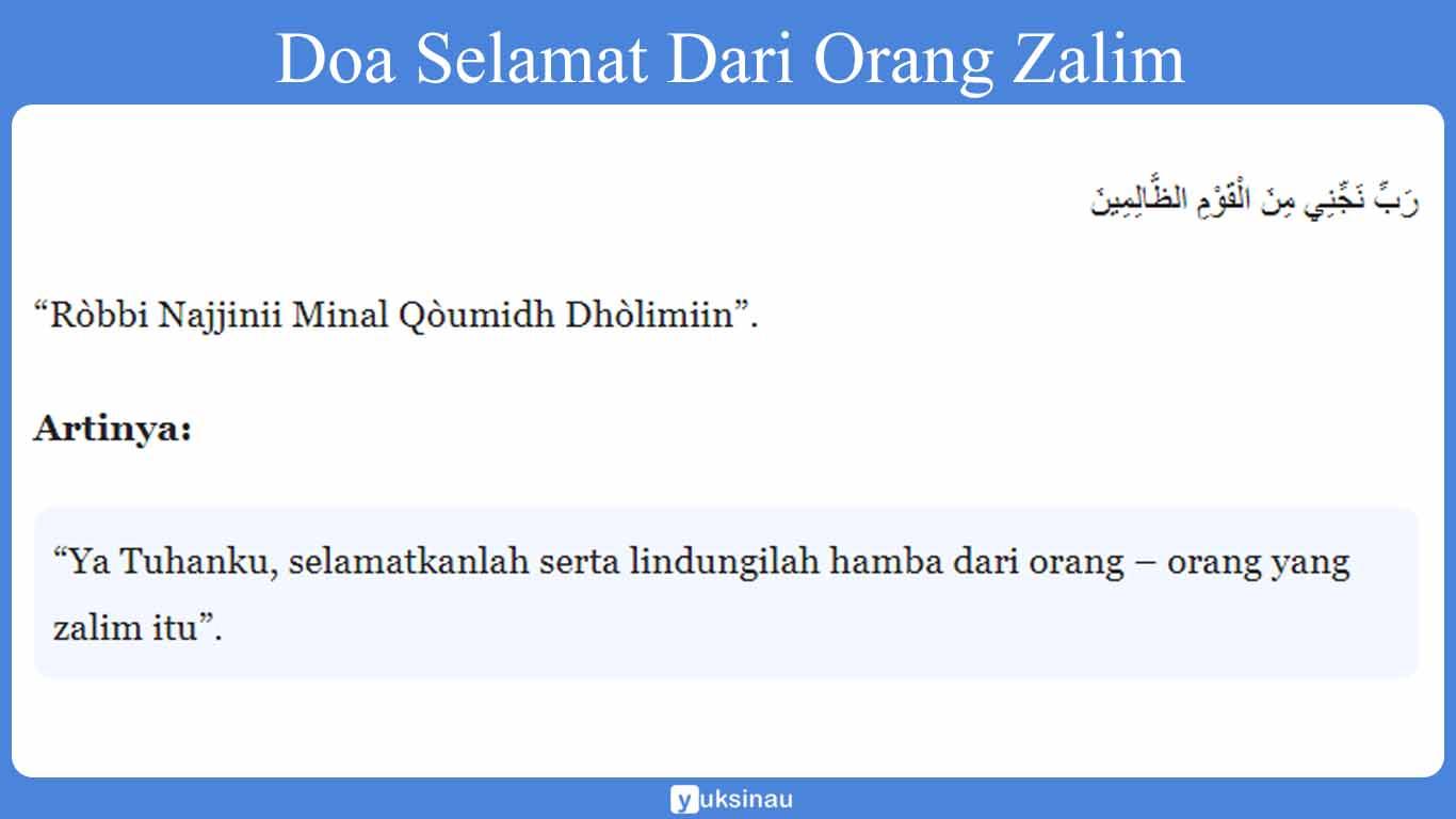 orang zalim