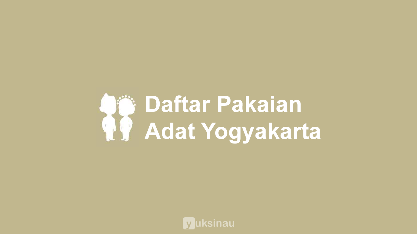 Pakaian Adat Yogyakarta
