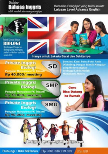 Contoh Iklan Pendidikan