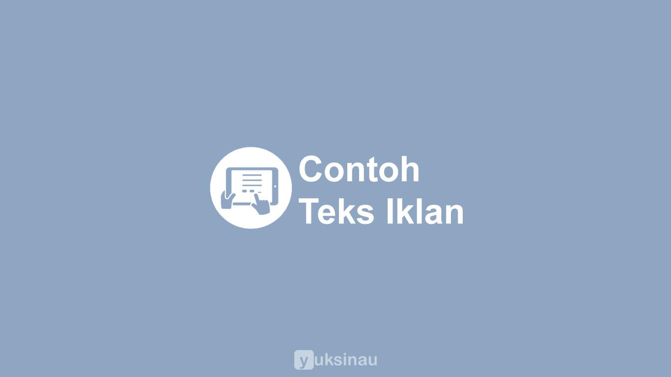 Contoh Teks Iklan