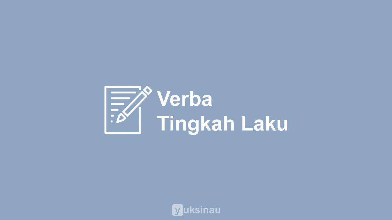 Verba Tingkah Laku