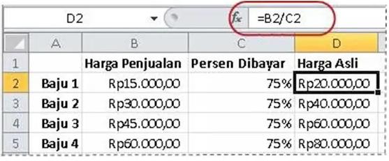 rumus excel