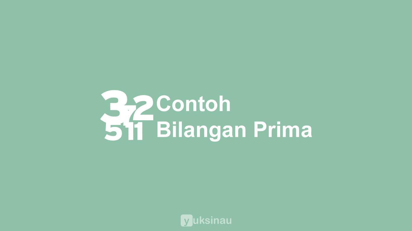 Contoh Bilangan Prima