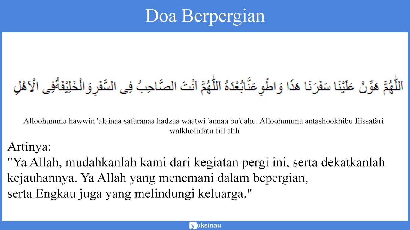 Doa Berpergian