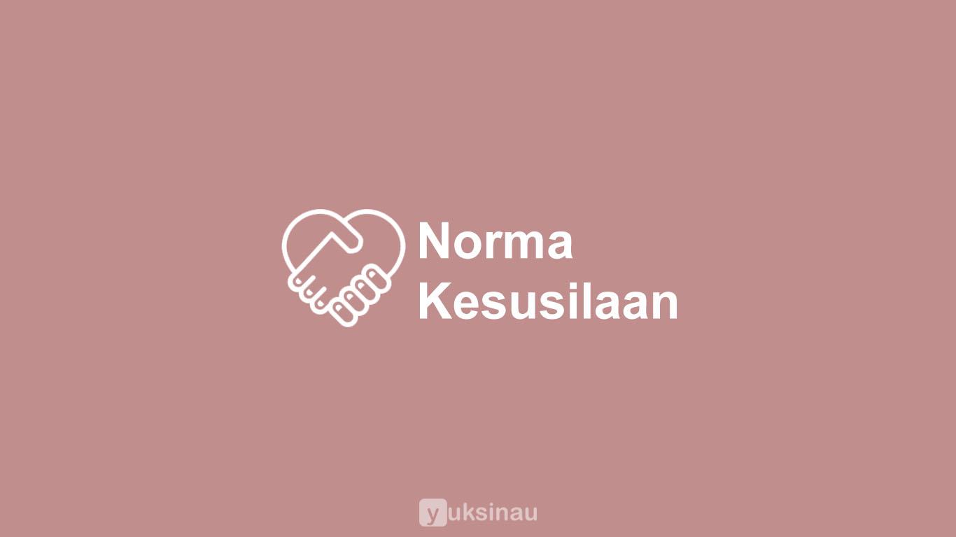 Norma Kesusilaan