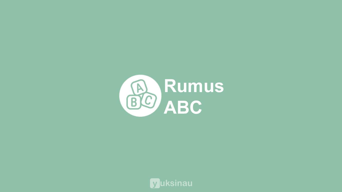 Rumus ABC