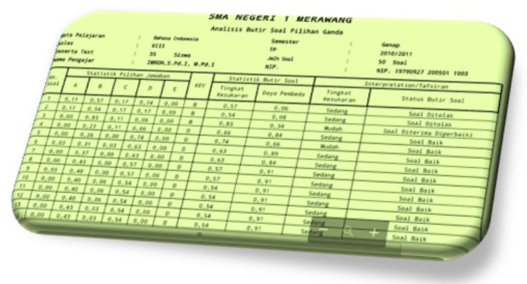 cara membuat aplikasi koreksi soal pilihan ganda dan uraian