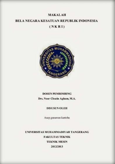 sampul makalah