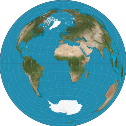 Lamberts Equal Area