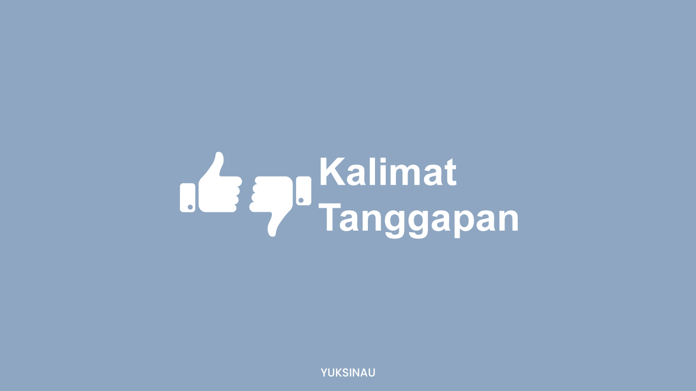 Kalimat Tanggapan