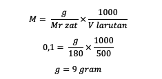 Soal Molaritas No 3