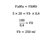 Soal Molaritas no 2