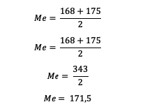 Soal mean median modus nomor 3